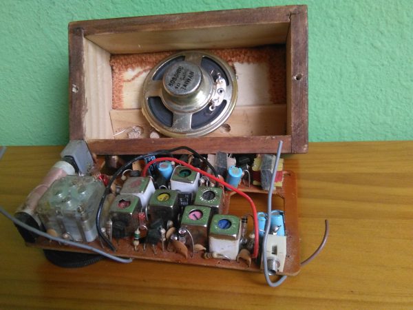 circuito radio en miniatura