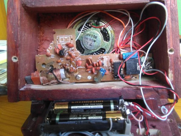 circuito radio en miniatura