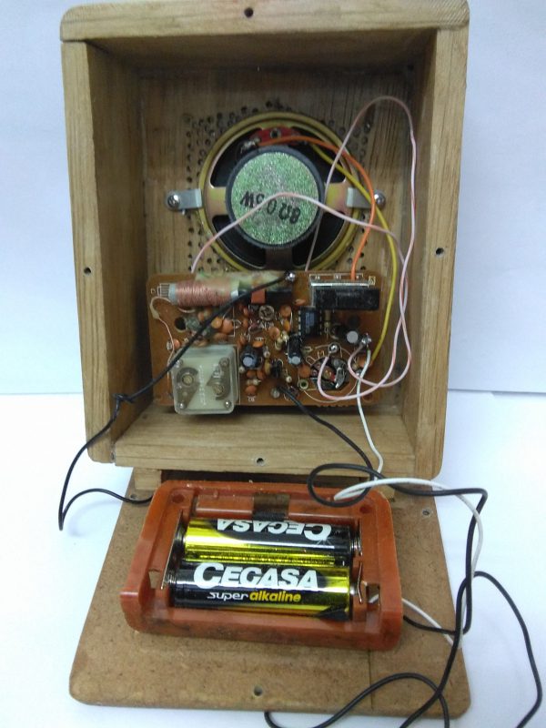 Radio Balilla en miniatura