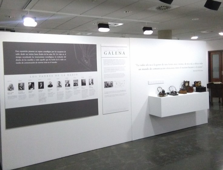 La radio galena Exposición La radio Un viaje en el tiempo