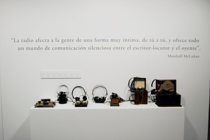 La radio galena Exposición La radio Un viaje en el tiempo