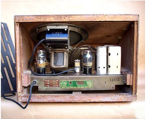 Vista componentes radio Ducati RR404