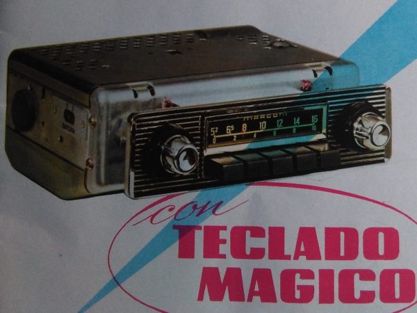 Auto radio Marconi RA-121